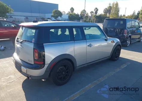 2008 Mini Cooper Clubman из США, поврежденный, VIN WMWML33558TN67037